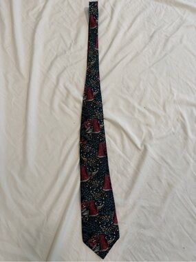 Vintage Field & Stream 100% Silk Pheasant Hunting Necktie